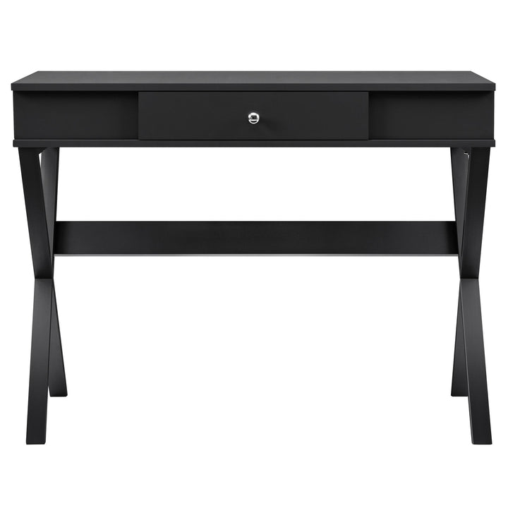 Carlisle Campaign Computer Desk - Black