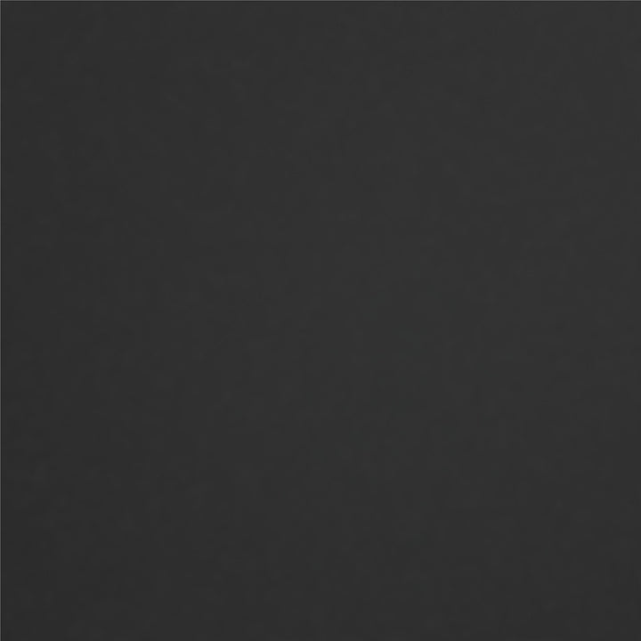 Sleek Built-In Headboard for Bed -  Black  -  King