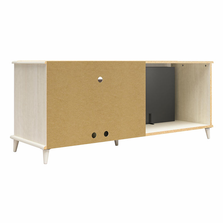 Farnsworth Fireplace TV Stand for TVs up to 65" - Ivory Oak