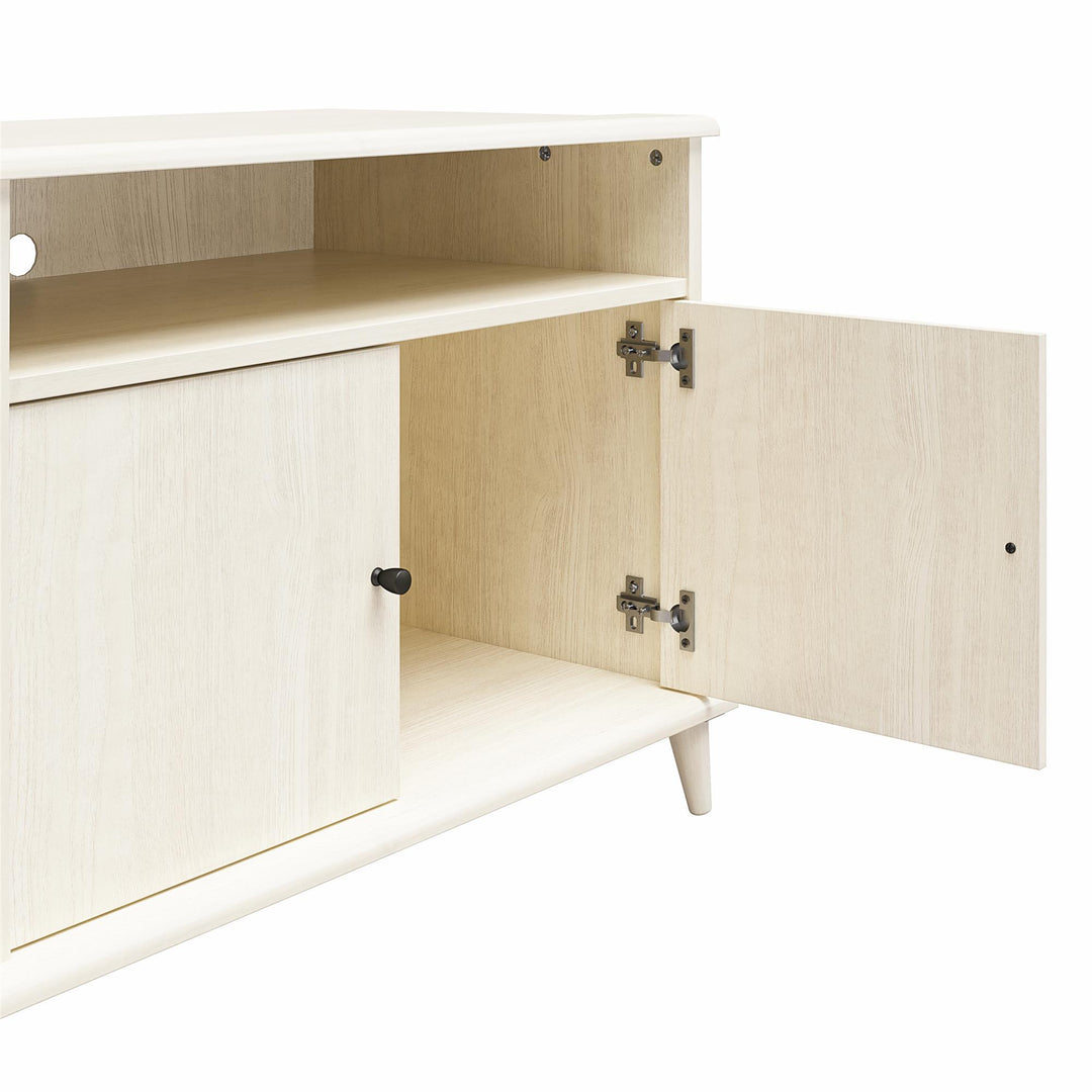 Farnsworth Fireplace TV Stand for TVs up to 65" - Ivory Oak