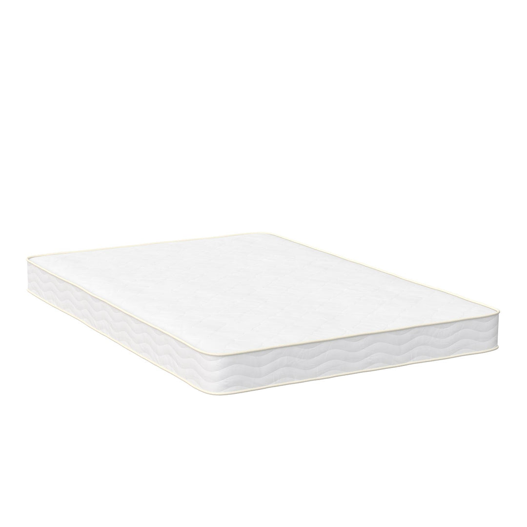 Serene 6 inch 2-Sided Spring Coil Mattress - White - Full