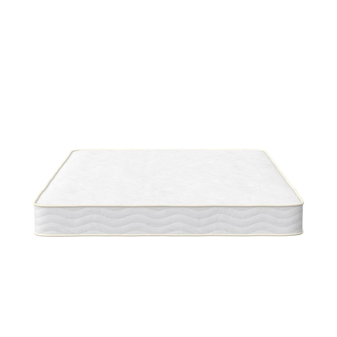 Serene 6 inch 2-Sided Spring Coil Mattress - White - Full