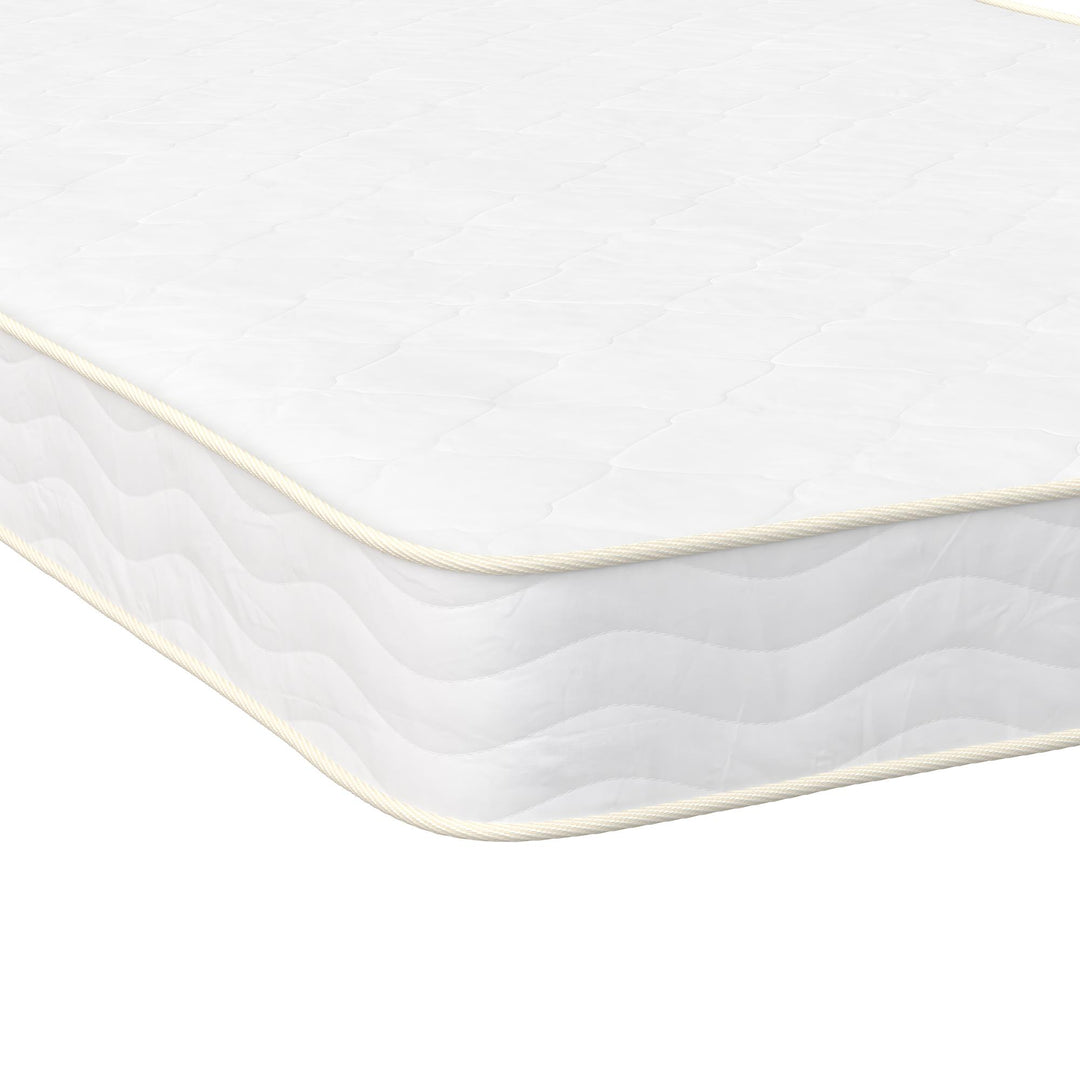 Serene 6 inch 2-Sided Spring Coil Mattress - White - Full