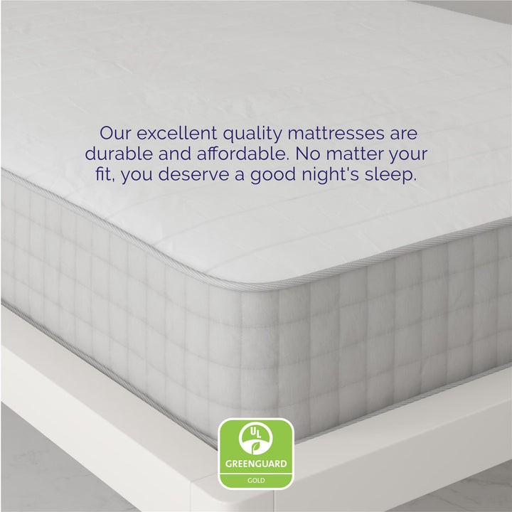 Signature Sleep Dream On 8" Pocket Spring Mattress, Full - White - Full