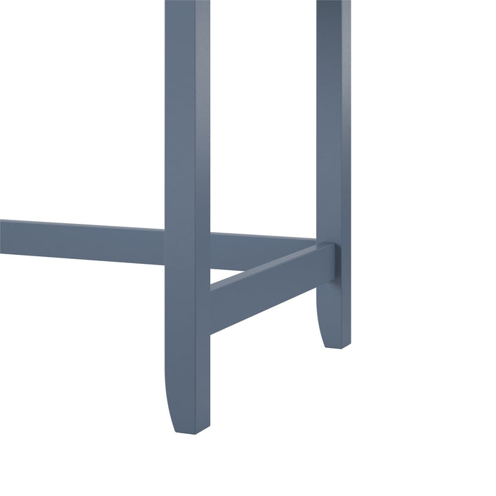Writing Desk with 2 Drawers -  Blue