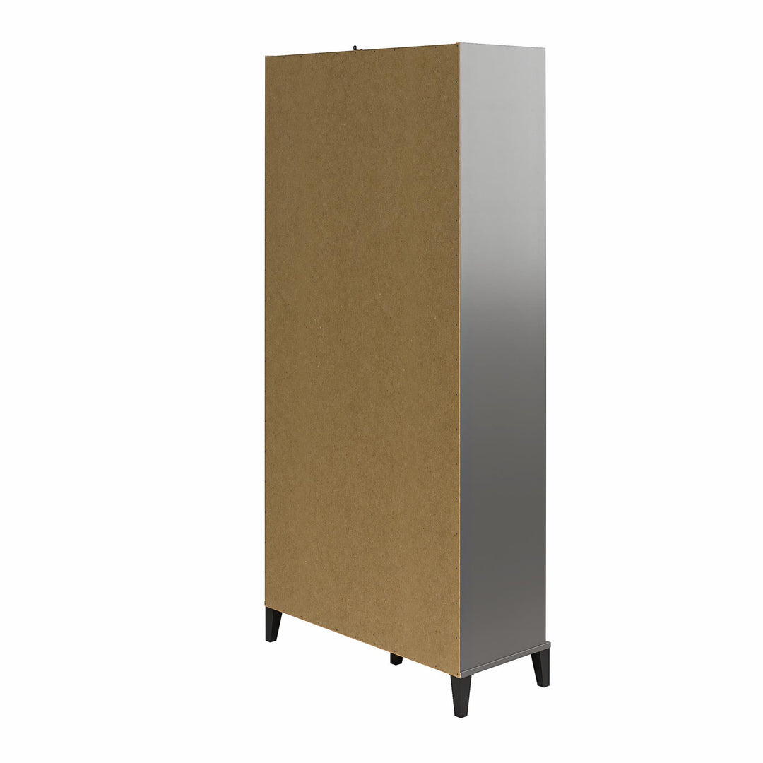 Flex Gym Storage Cabinet with Yoga Mat Storage & Bench Seat - Graphite