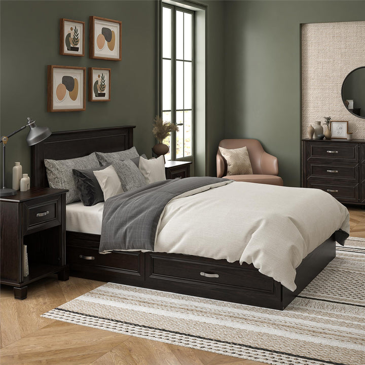 Hillview Headboard - Espresso