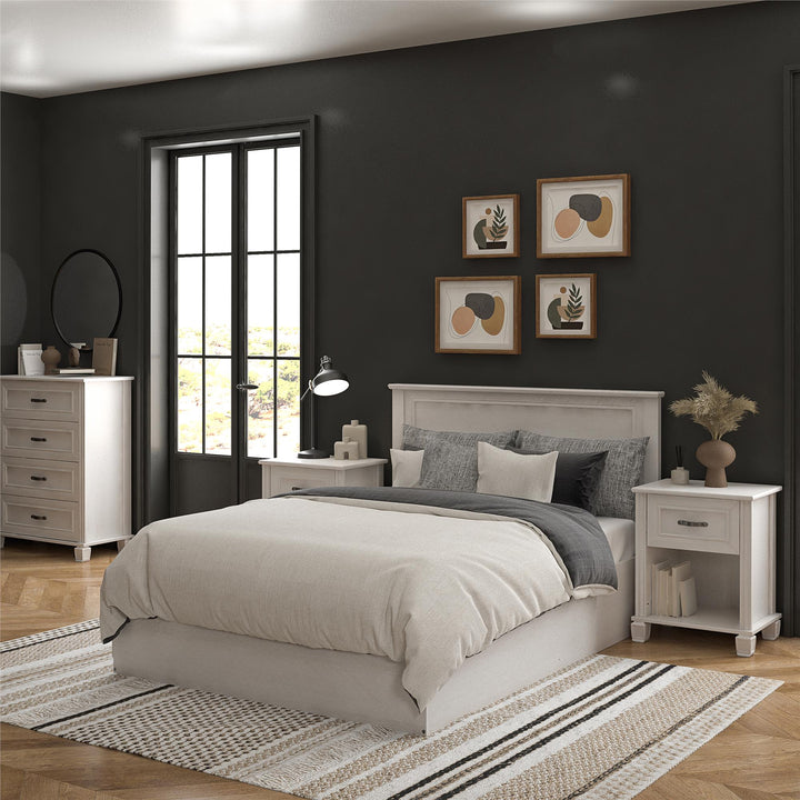 Hillview Headboard - Ivory Oak