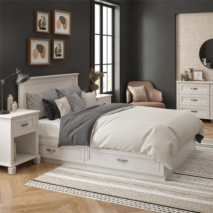 Hillview Headboard - Ivory Oak