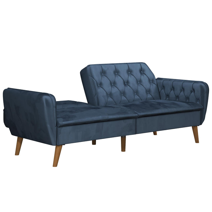 Tallulah Memory Foam Futon - Blue