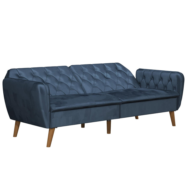 Tallulah Memory Foam Futon - Blue