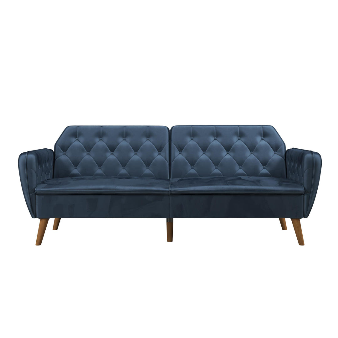 Tallulah Memory Foam Futon - Blue