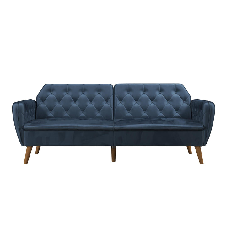 Tallulah Memory Foam Futon - Blue