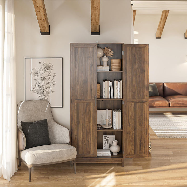 Storage Cabinet - Columbia Walnut - Large