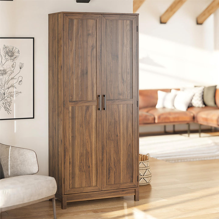 Storage Cabinet - Columbia Walnut - Large