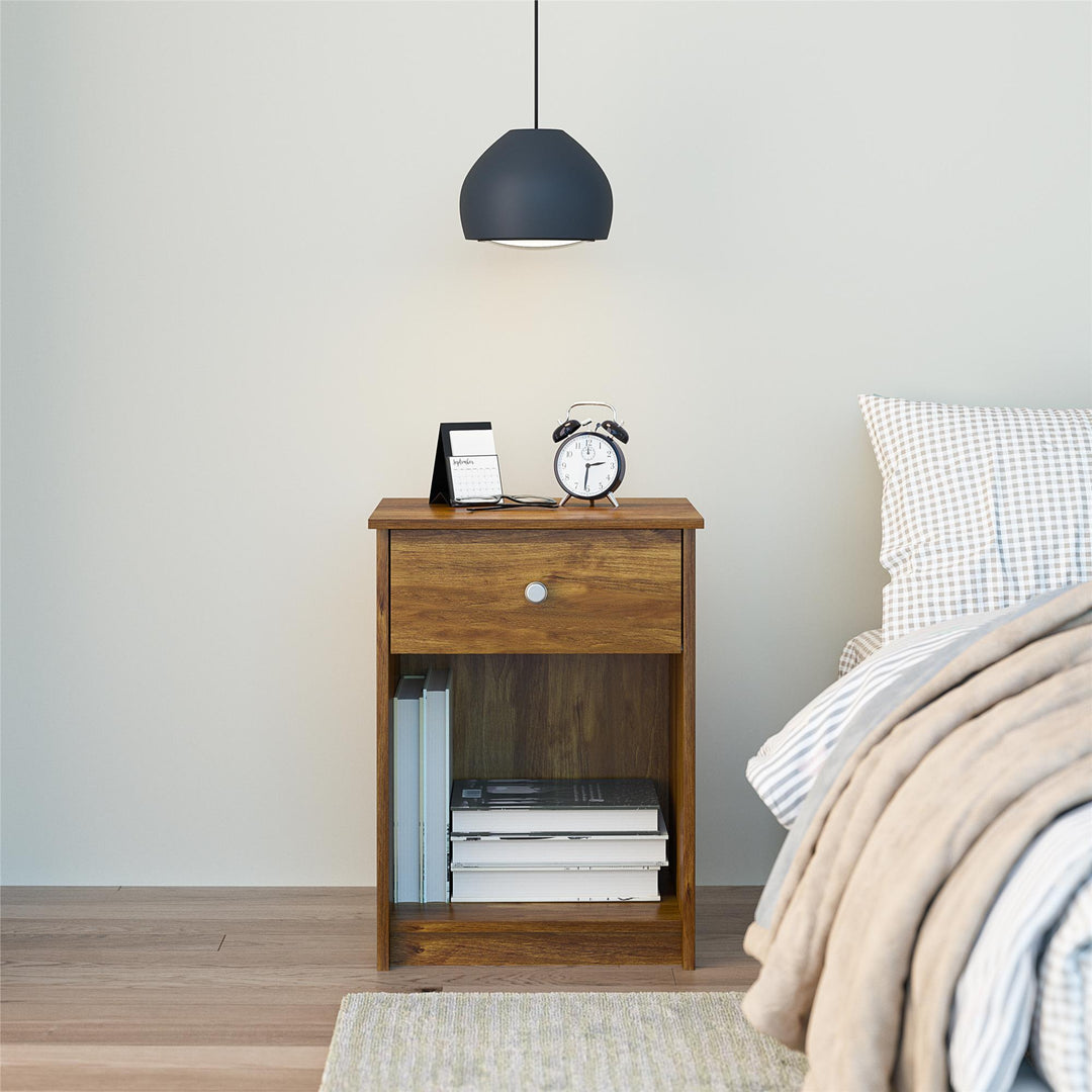 Timeless Bedside Storage Solution - Bank Alder