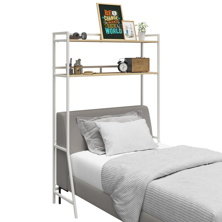 Over bed space storage Baylor -  Blonde Oak