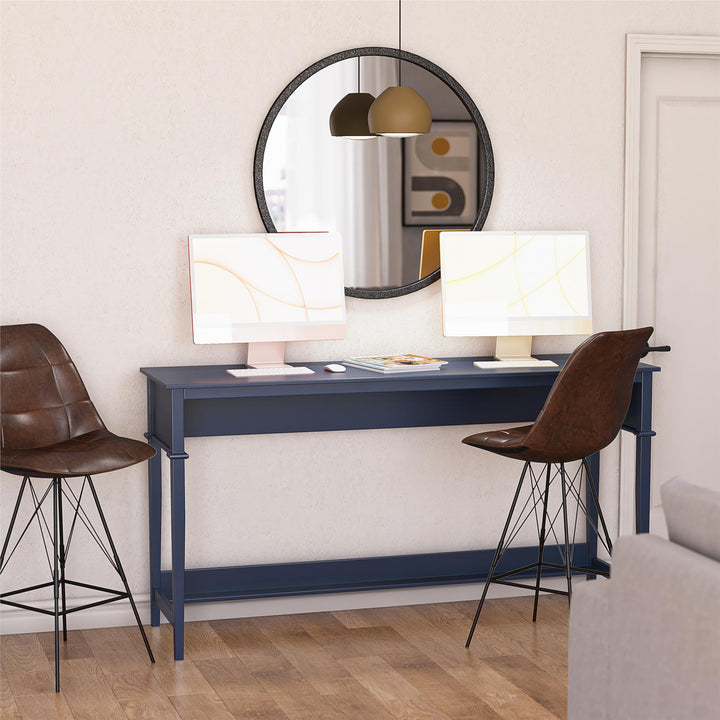 Durable and Stylish Sofa Table for Living Room -  Navy