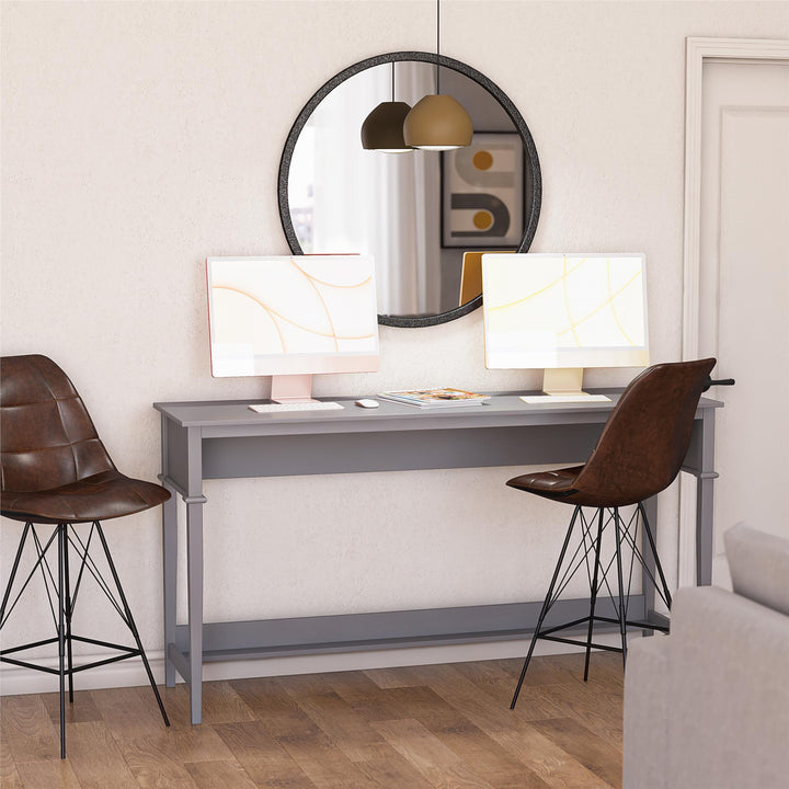Durable and Stylish Sofa Table for Living Room -  Gray