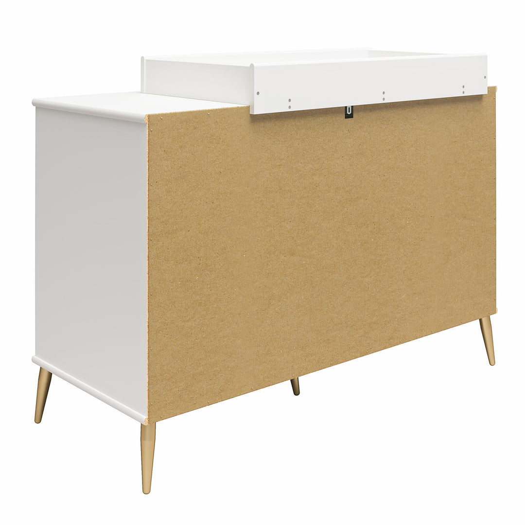 Valentina 4 Drawer/ 1 Door Convertible Dresser & Changing Table - White