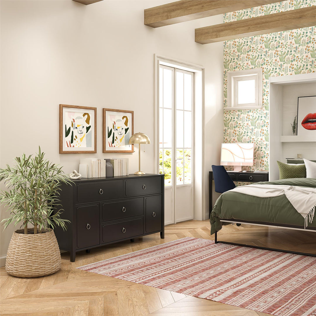 Her Majesty Wide Dresser -  Black