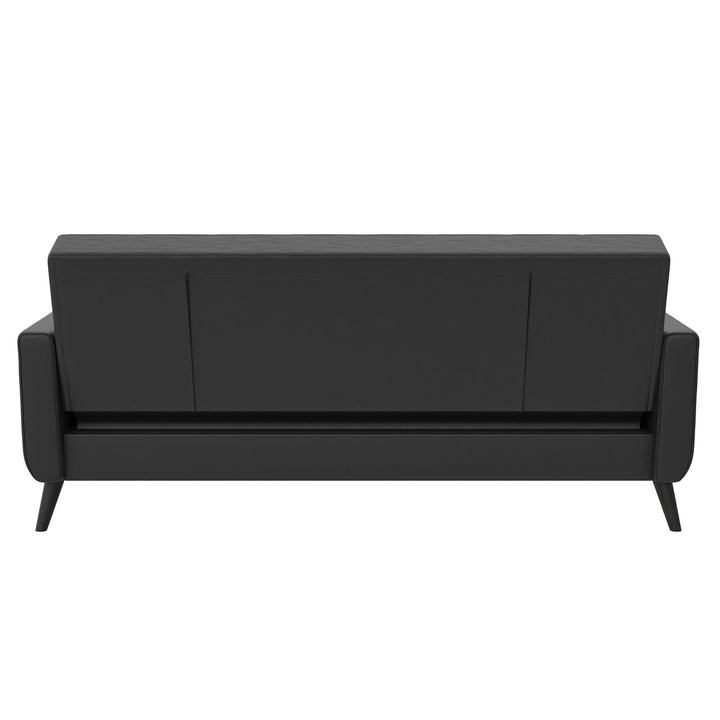 Parker Futon with Storage - Black