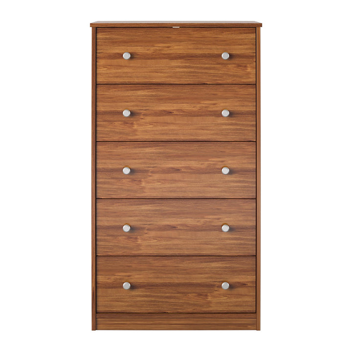 Scandi-inspired 5 Drawer Unit - Bank Alder