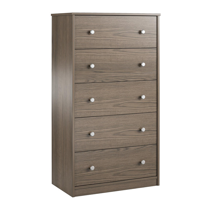 Stylish Bedroom Upgrade 5-Drawer Dresser - Brown Stanton Ash