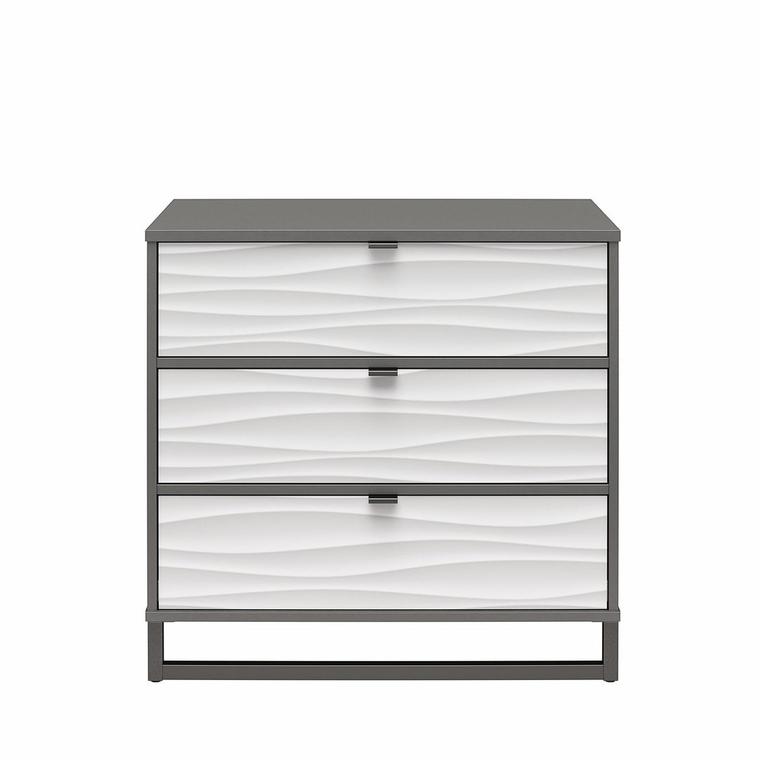 Monterey 3 Drawer Dresser - Graphite