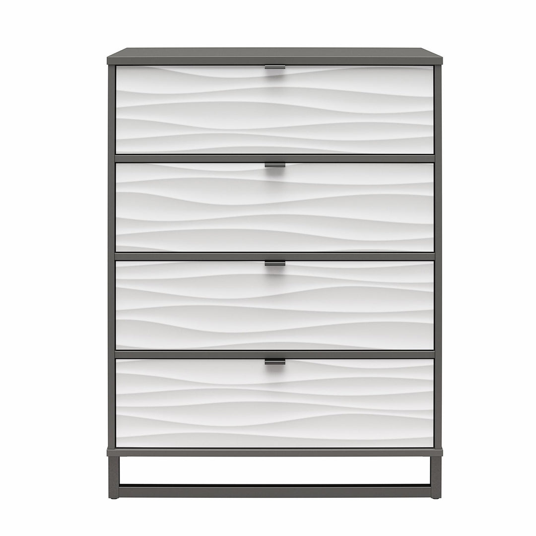 room essentials 4 drawer dresser - Graphite