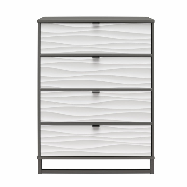 room essentials 4 drawer dresser - Graphite
