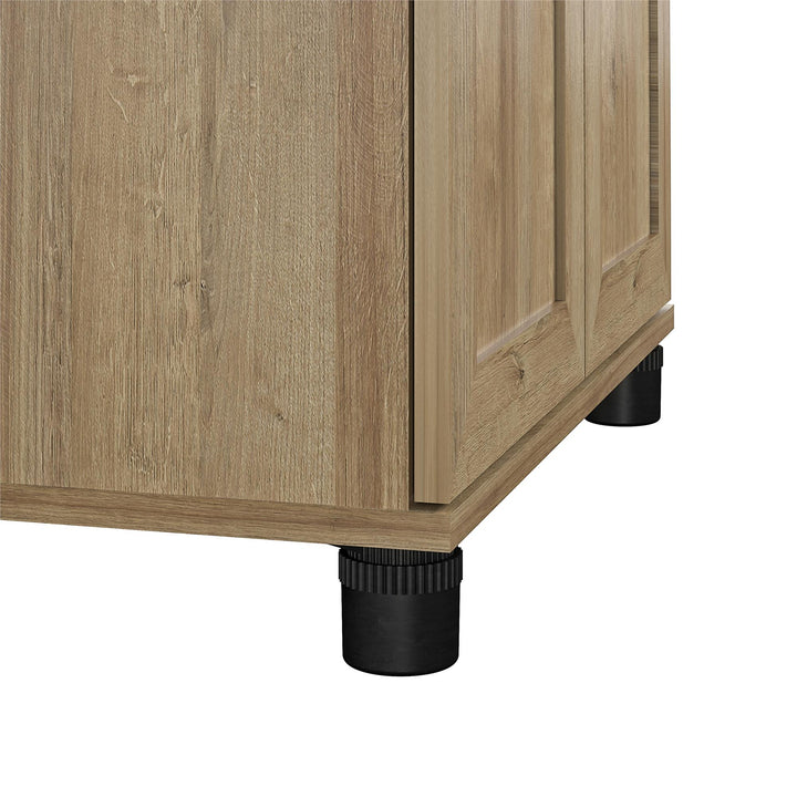 Basin Framed 24 Inch Utility Cabinet - Natural