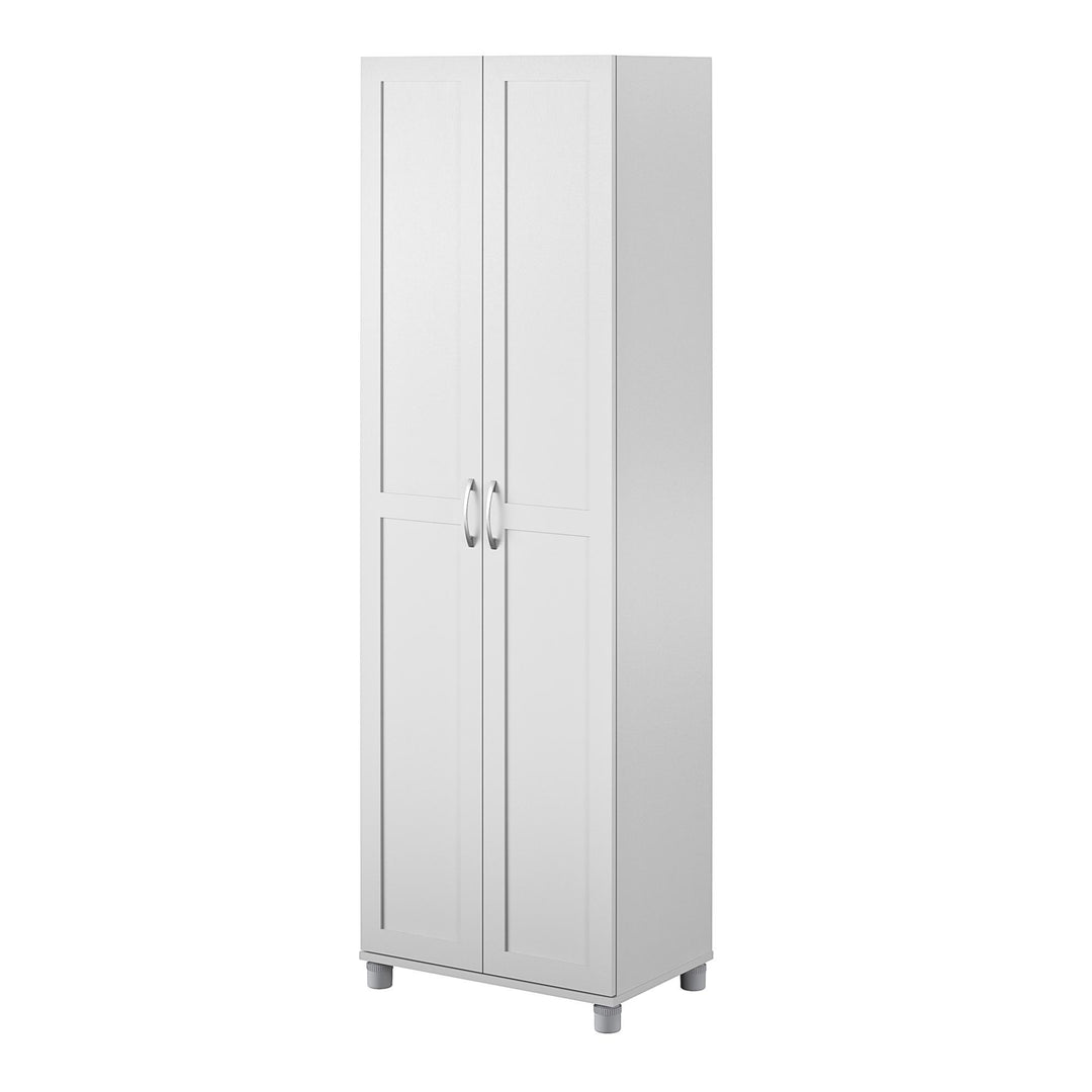 Basin Framed 24 Inch Utility Cabinet - Dove Gray