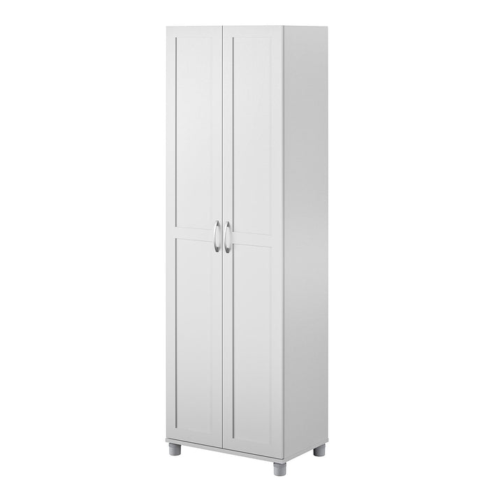 Basin Framed 24 Inch Utility Cabinet - Dove Gray