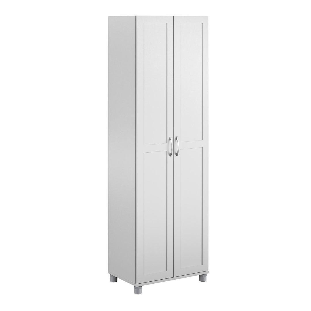 Basin Framed 24 Inch Utility Cabinet - Dove Gray