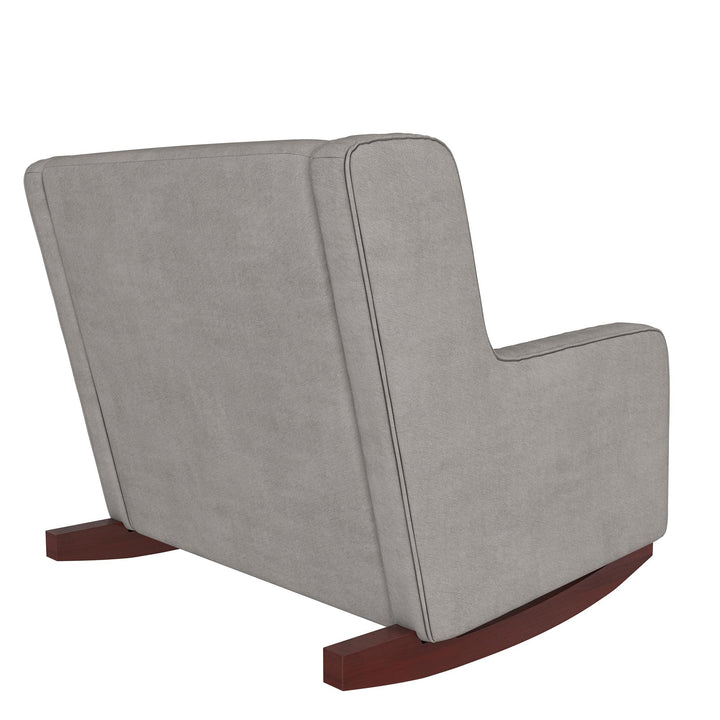 Hadley Double Rocker Chair for Complete Comfort Extra Wide -  Taupe