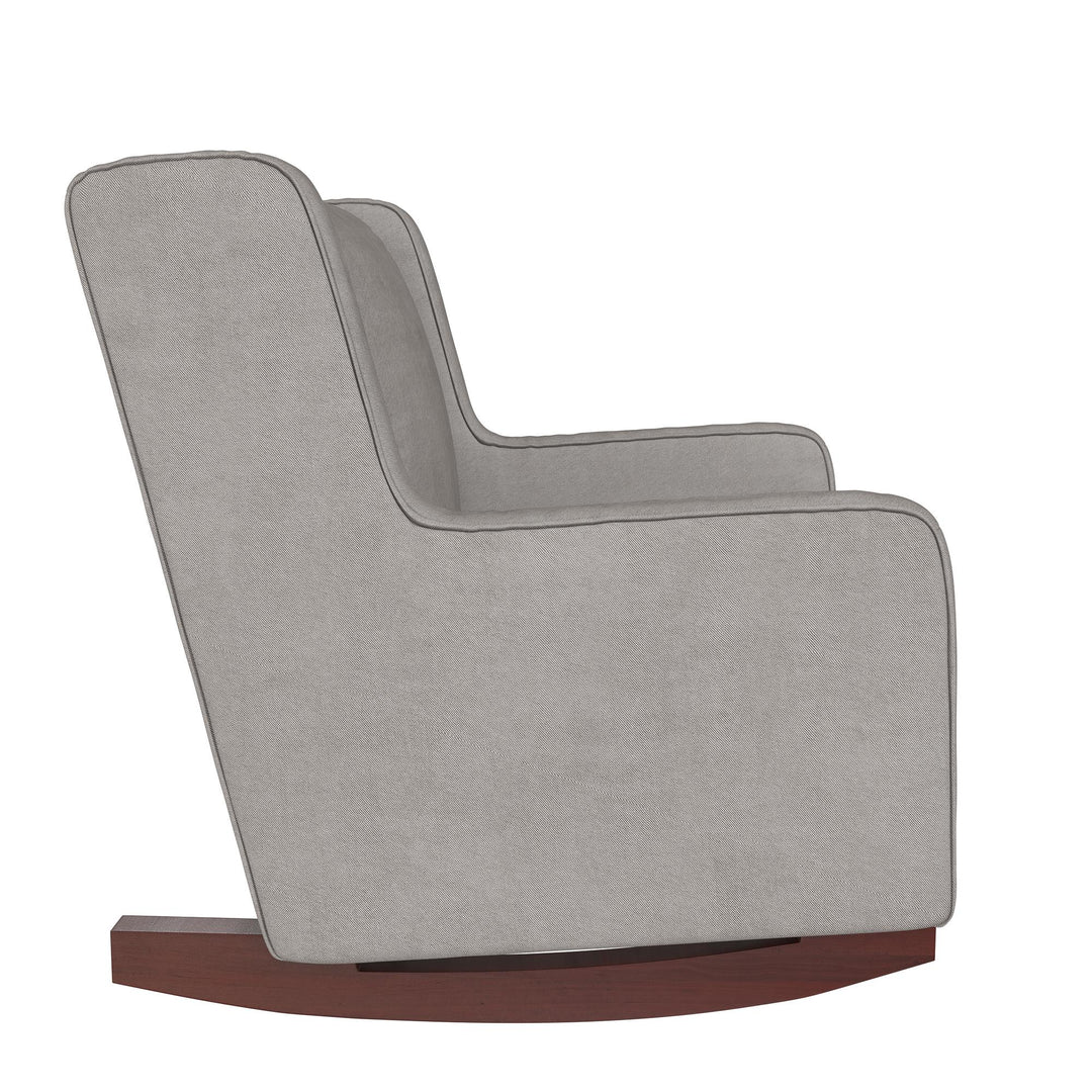 Extra Wide Double Rocker Chair Hadley -  Taupe