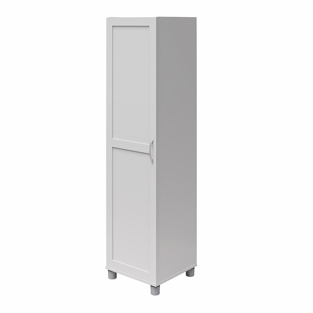 Basin Framed 60 Inch Storage Cabinet - Dove Gray