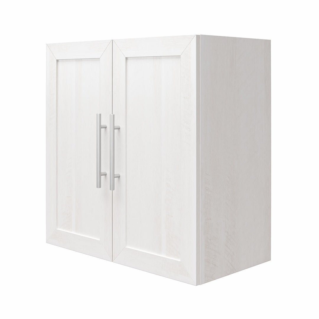 Wall Cabinet with Elegant Design -  Ivory Oak