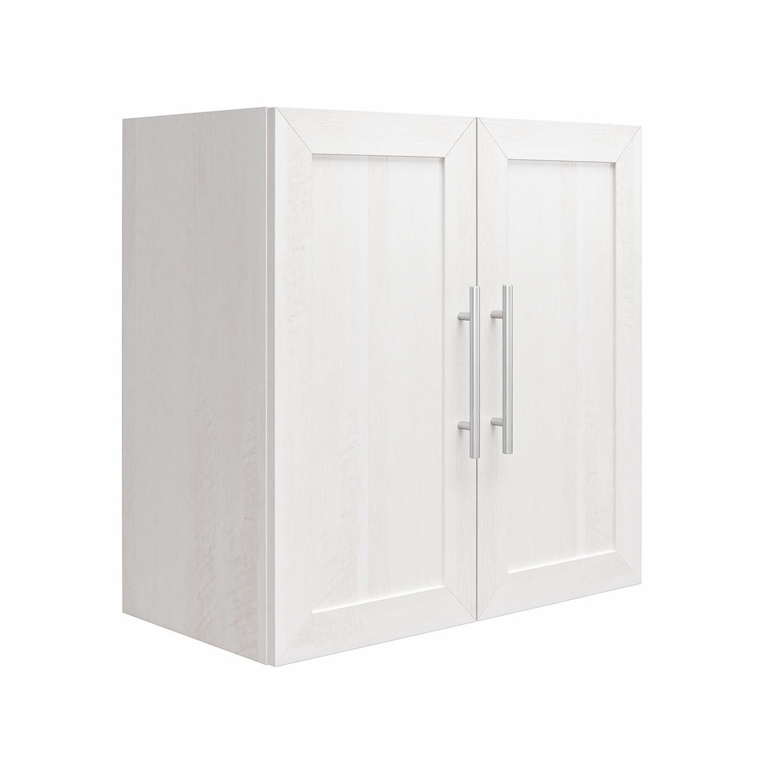 Camberly Framed 24 Inch Wall Cabinet - Ivory Oak