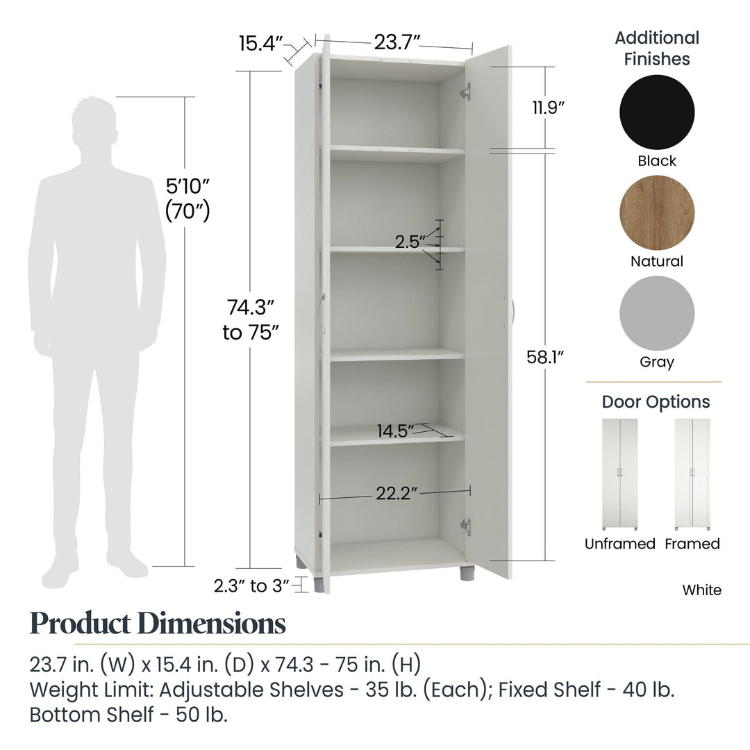 24 Inch Wide Storage Cabinet: Ideal for Every Room – RealRooms