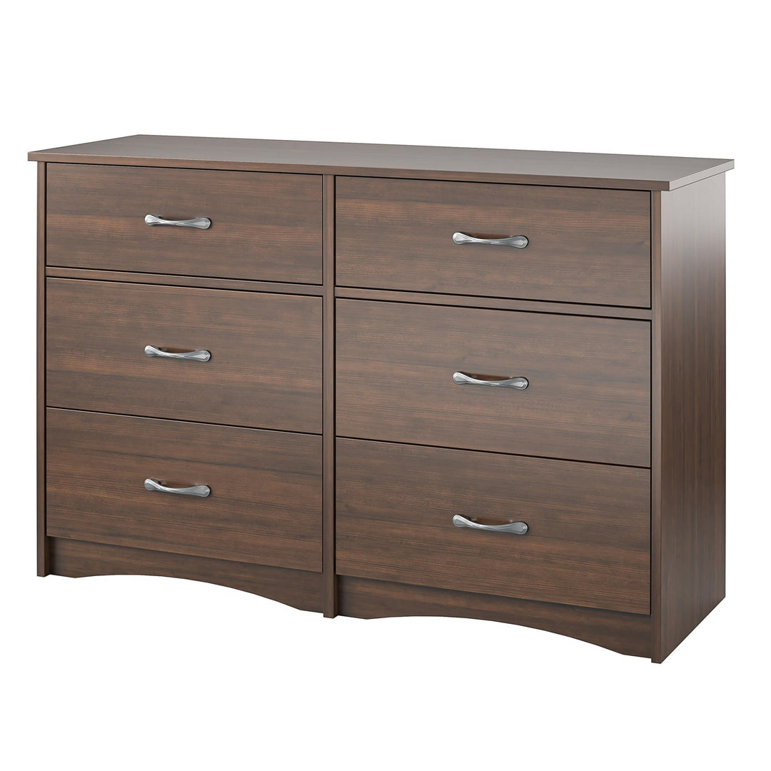 bedroom 6 drawer dresser  - Cherry Oak