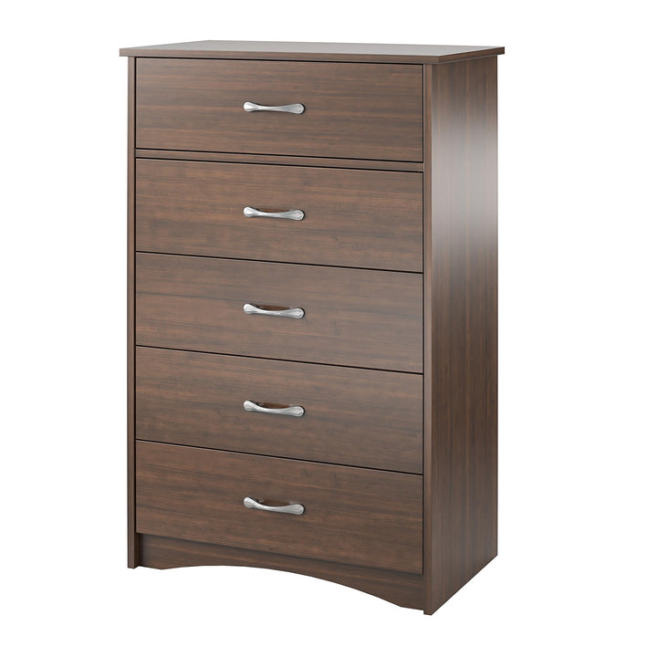 5 drawer dresser chest  - Cherry Oak
