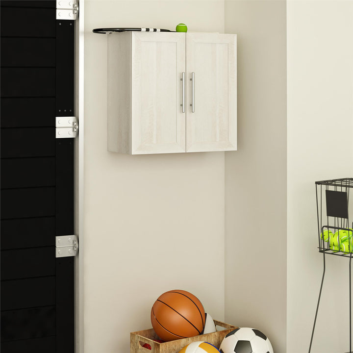 Camberly Stylish Wall Cabinet -  Ivory Oak