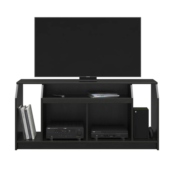 The Loft TV Stand for TVs up to 59 Inches - Black Oak