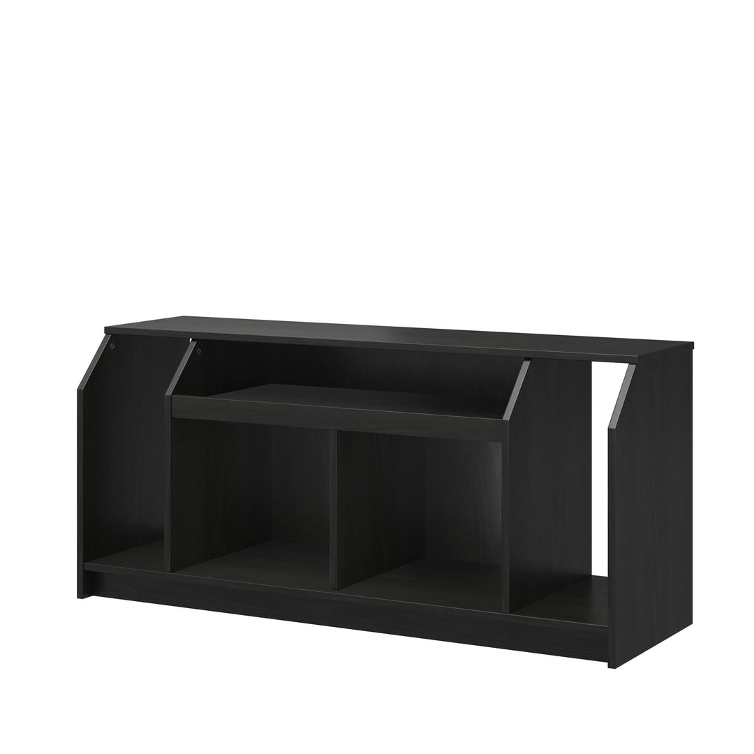 The Loft TV Stand for TVs up to 59 Inches - Black Oak