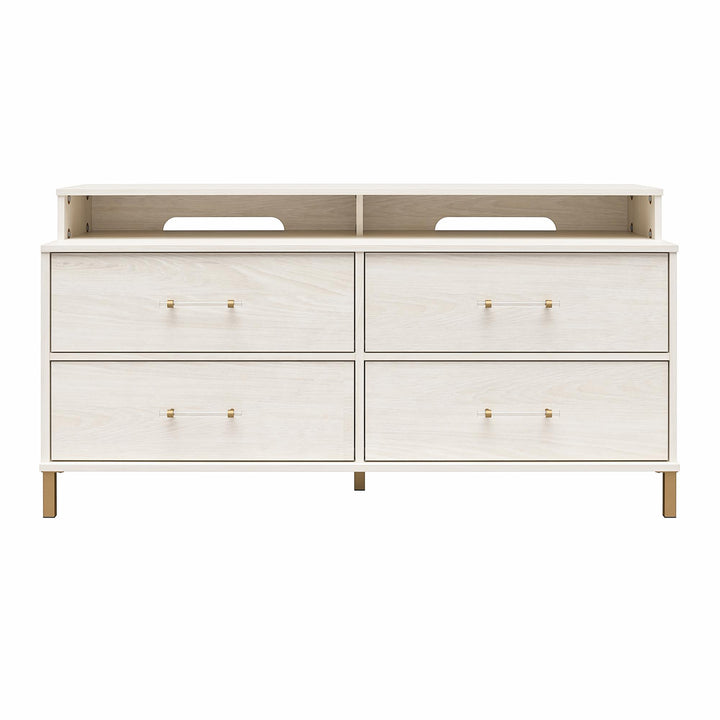 Kalissa Media Dresser for TVs up to 50" - White Oak