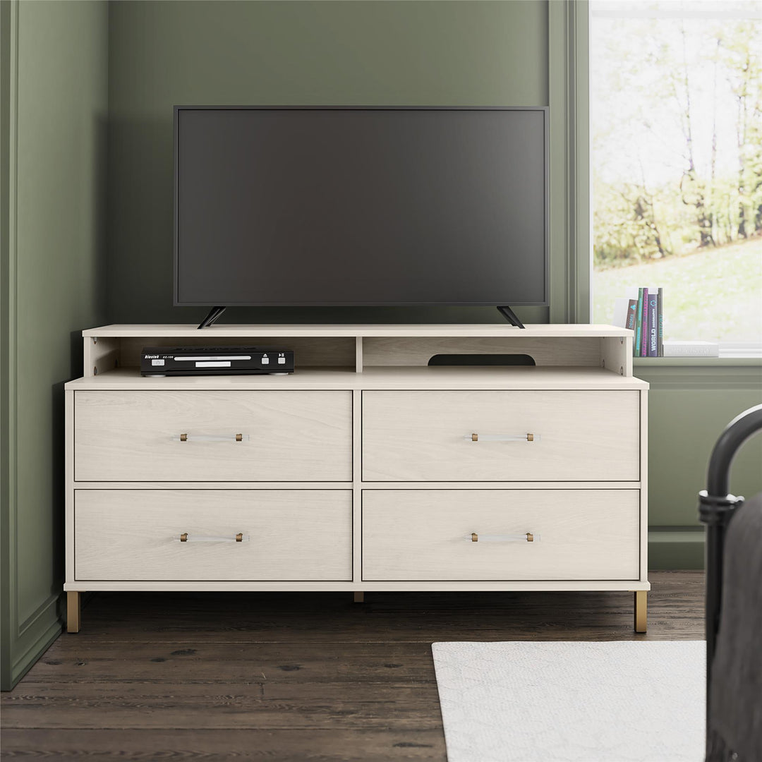 Kalissa Media Dresser for TVs up to 50" - White Oak