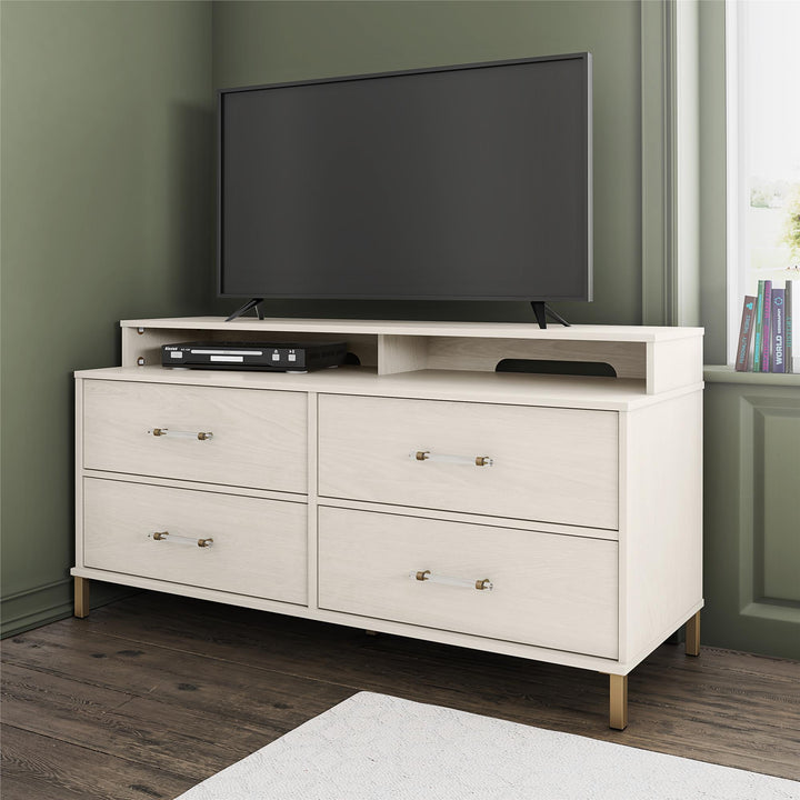 Kalissa Media Dresser for TVs up to 50" - White Oak