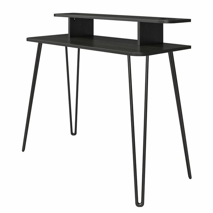 Vanity Table for Home -  Black Oak